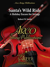 Santa's Wild Ride Orchestra sheet music cover
